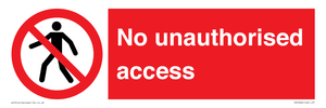 No unauthorised access
